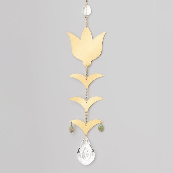 Suncatcher - Blooming Flower/Aqua Terra