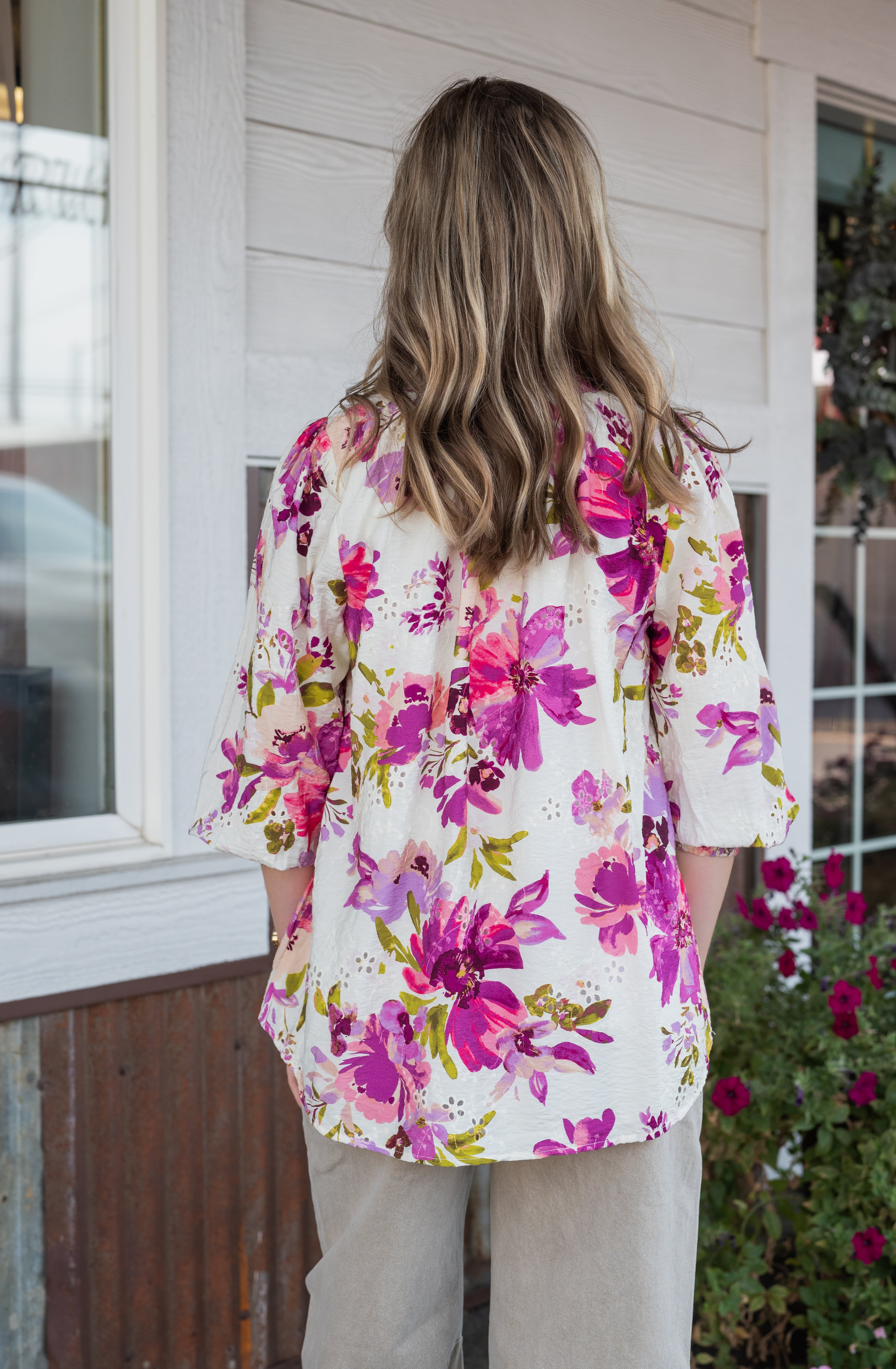 DEAN FLORAL BLOUSE