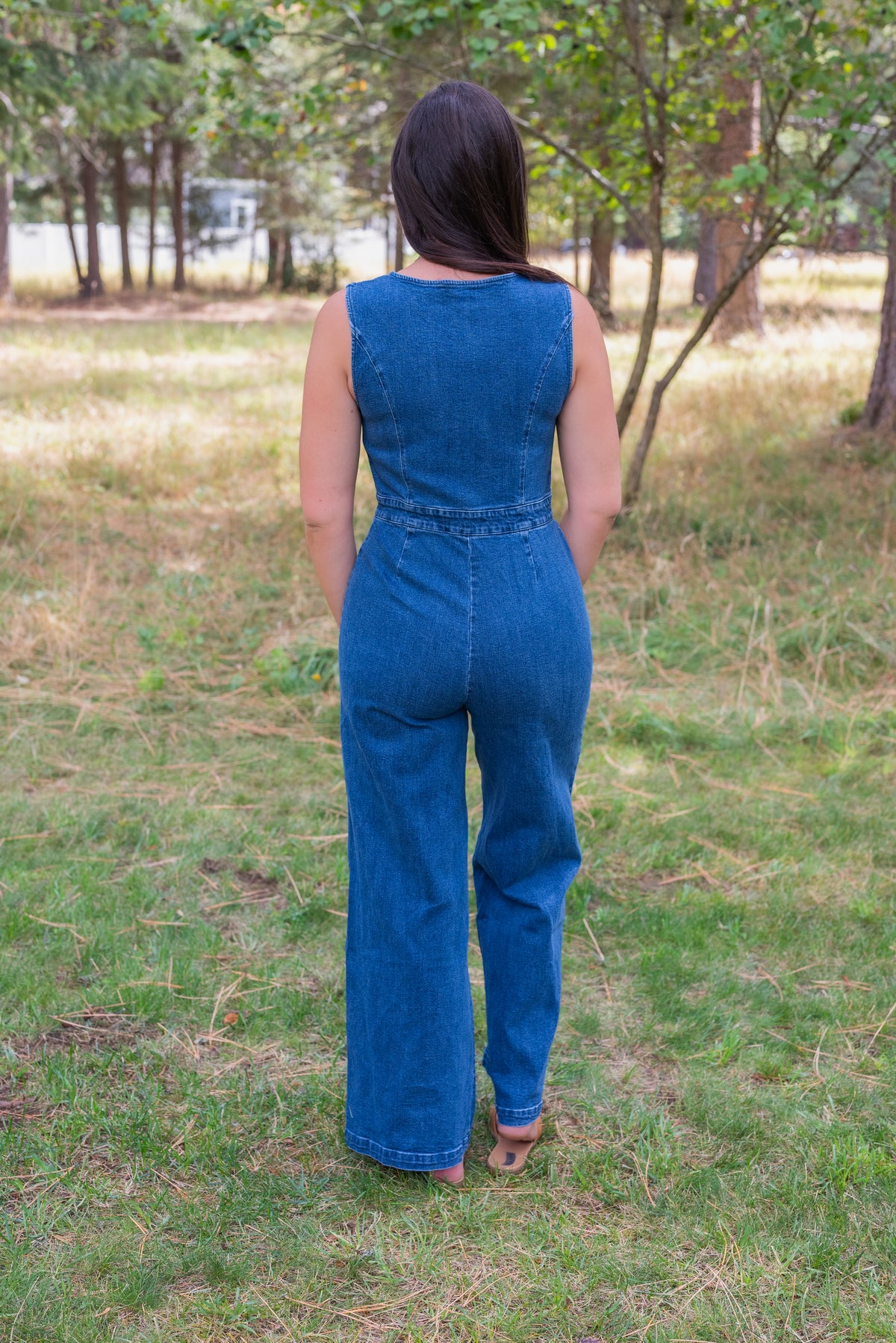 ANNE DENIM JUMPSUIT