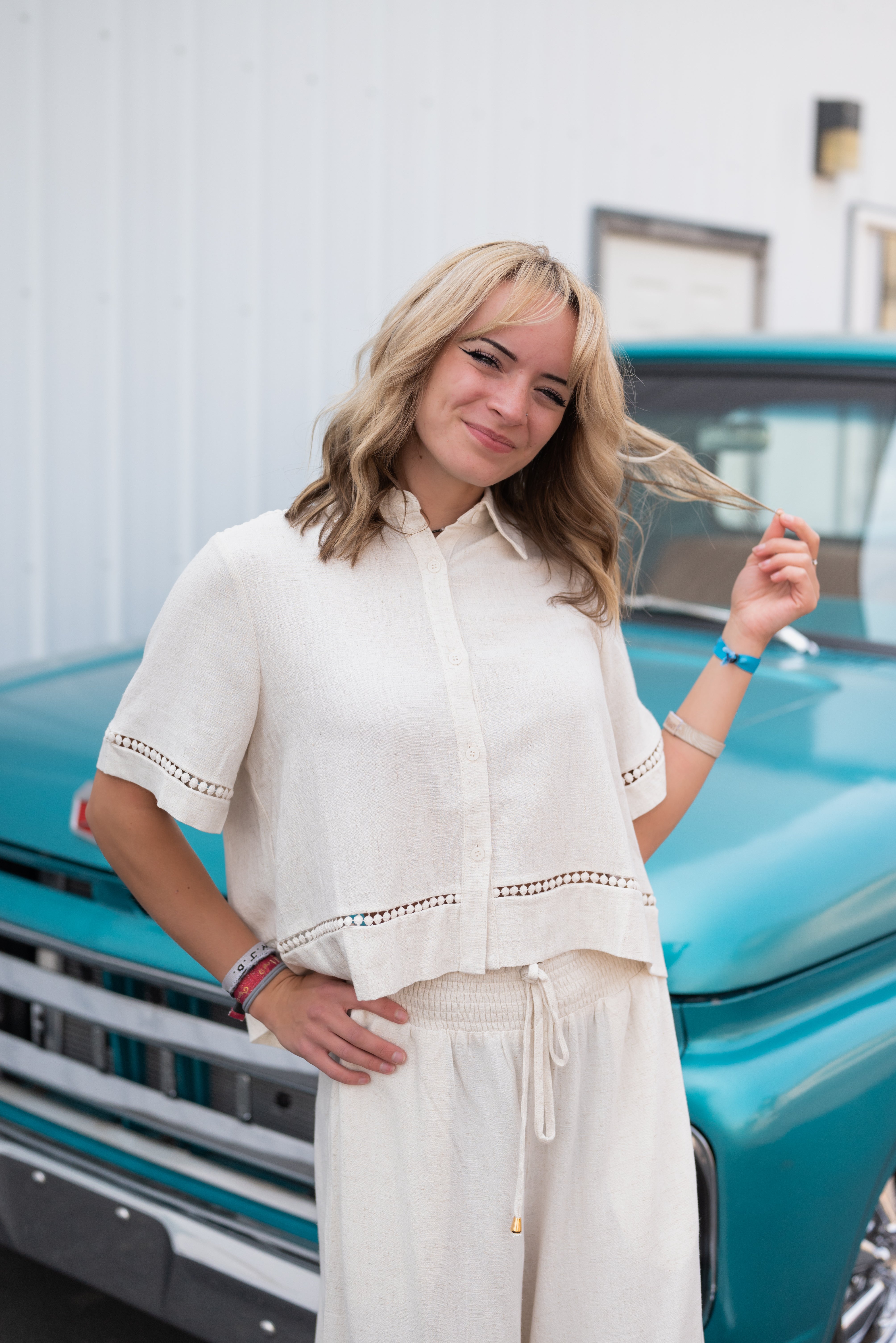 AUBRIANA LINEN SHIRT