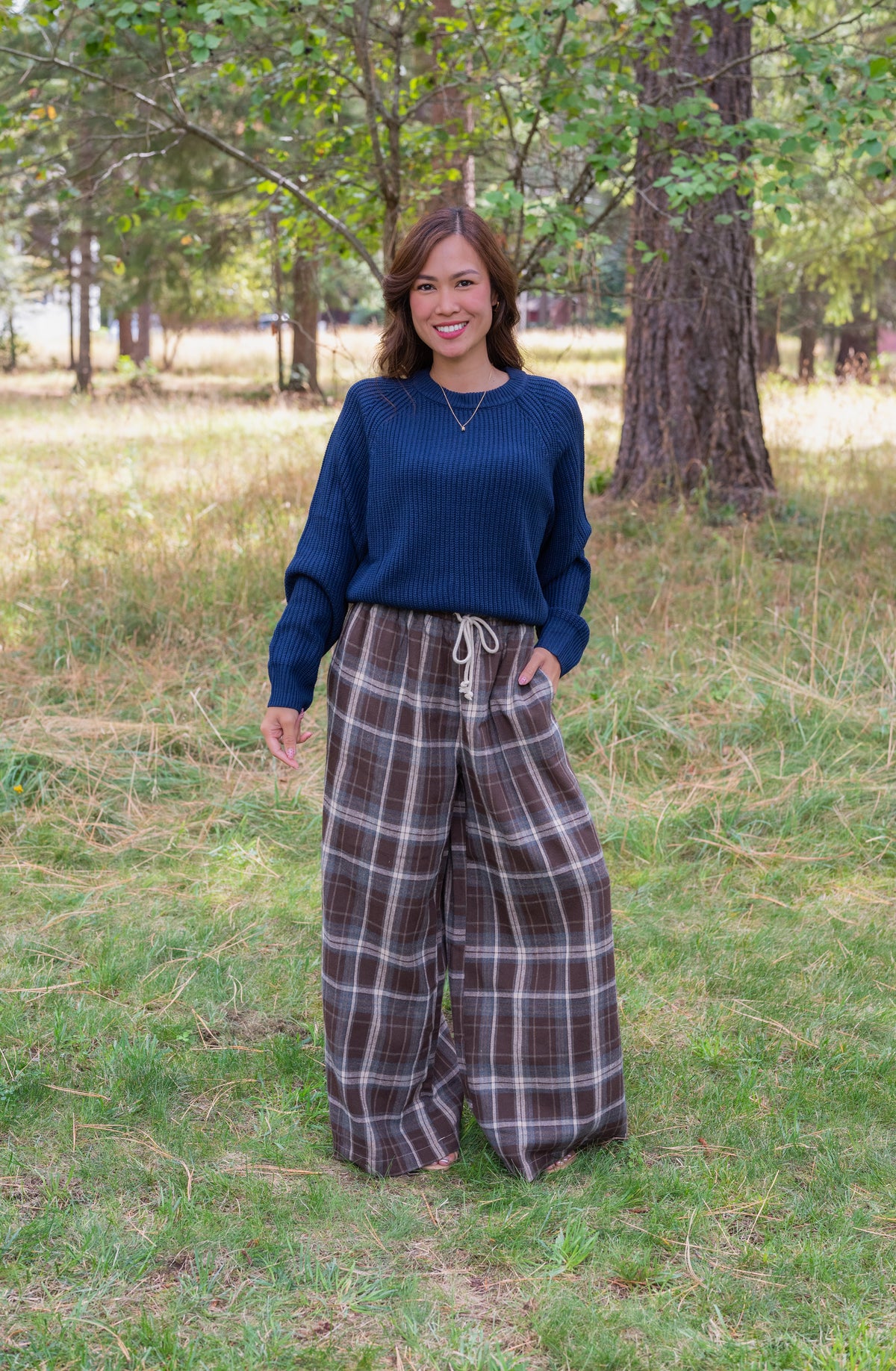 COZY CABIN PLAID PANTS