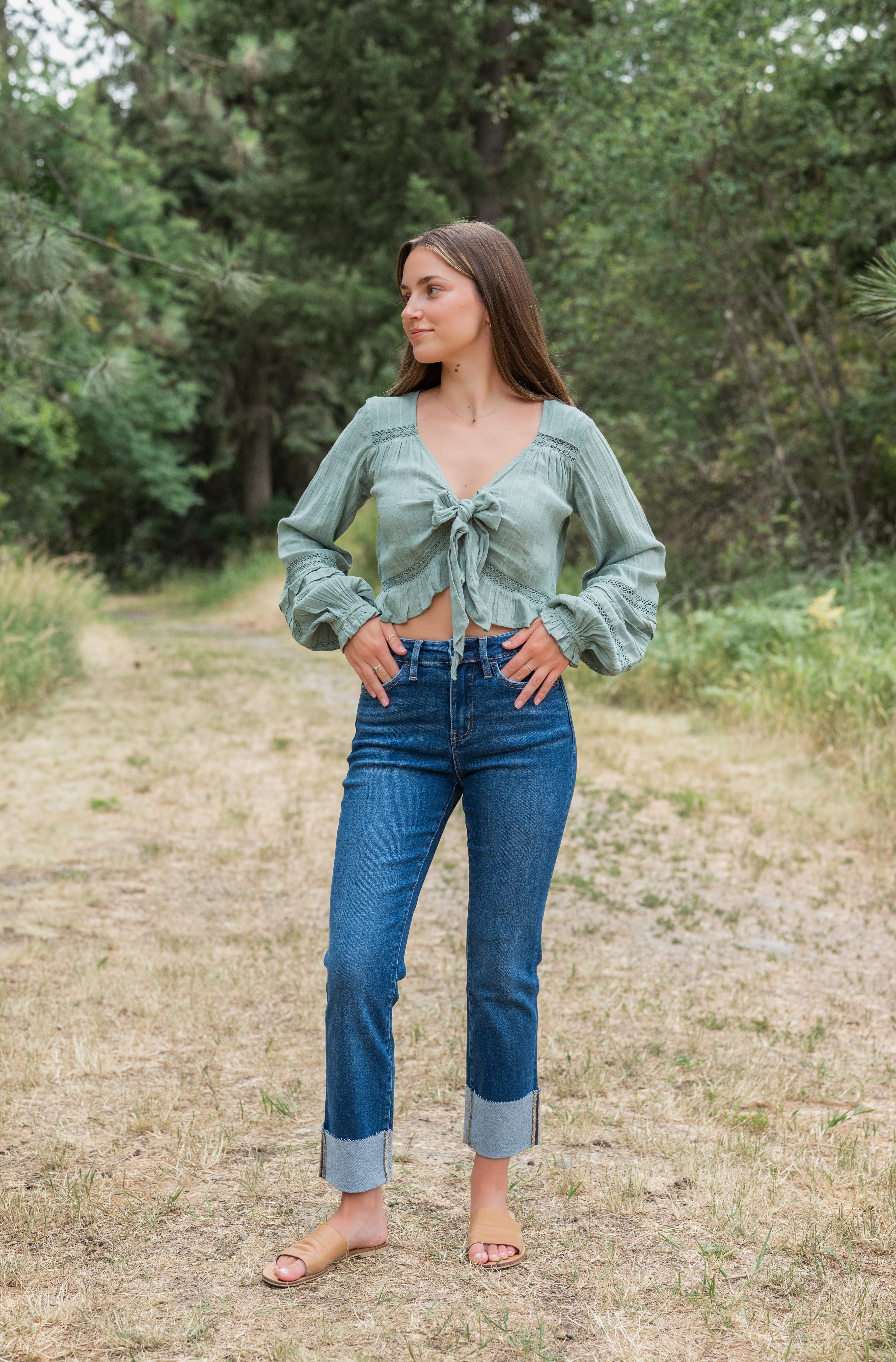 SAGACITY HR CUFF SLIM STRAIGHT
