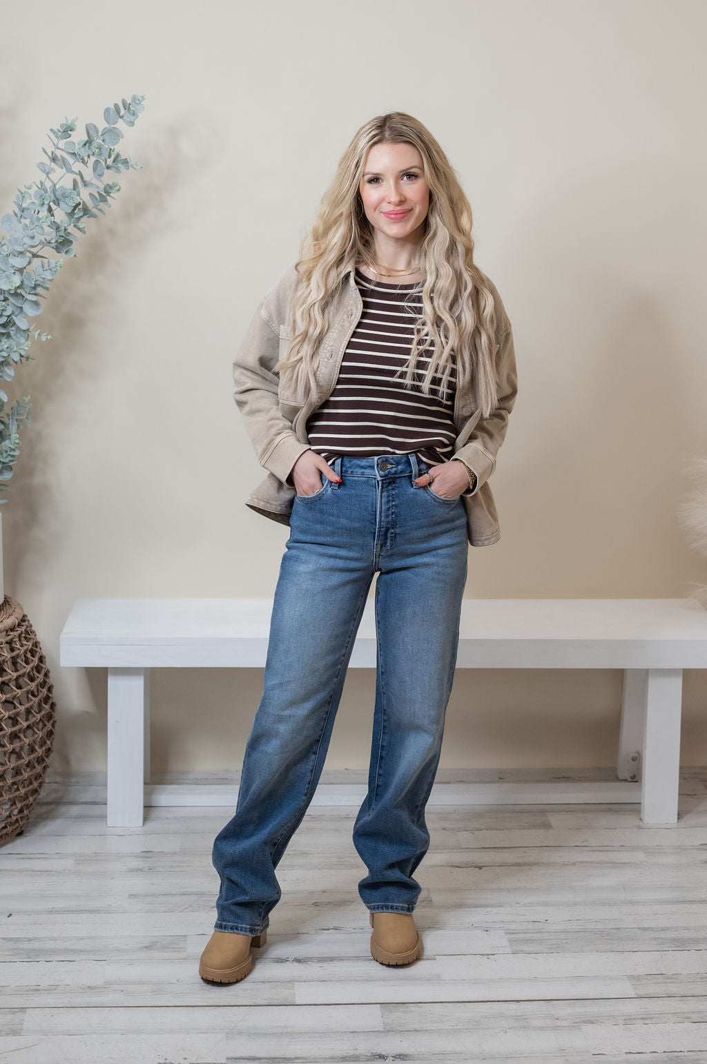 BRECKLY CROP SHACKET