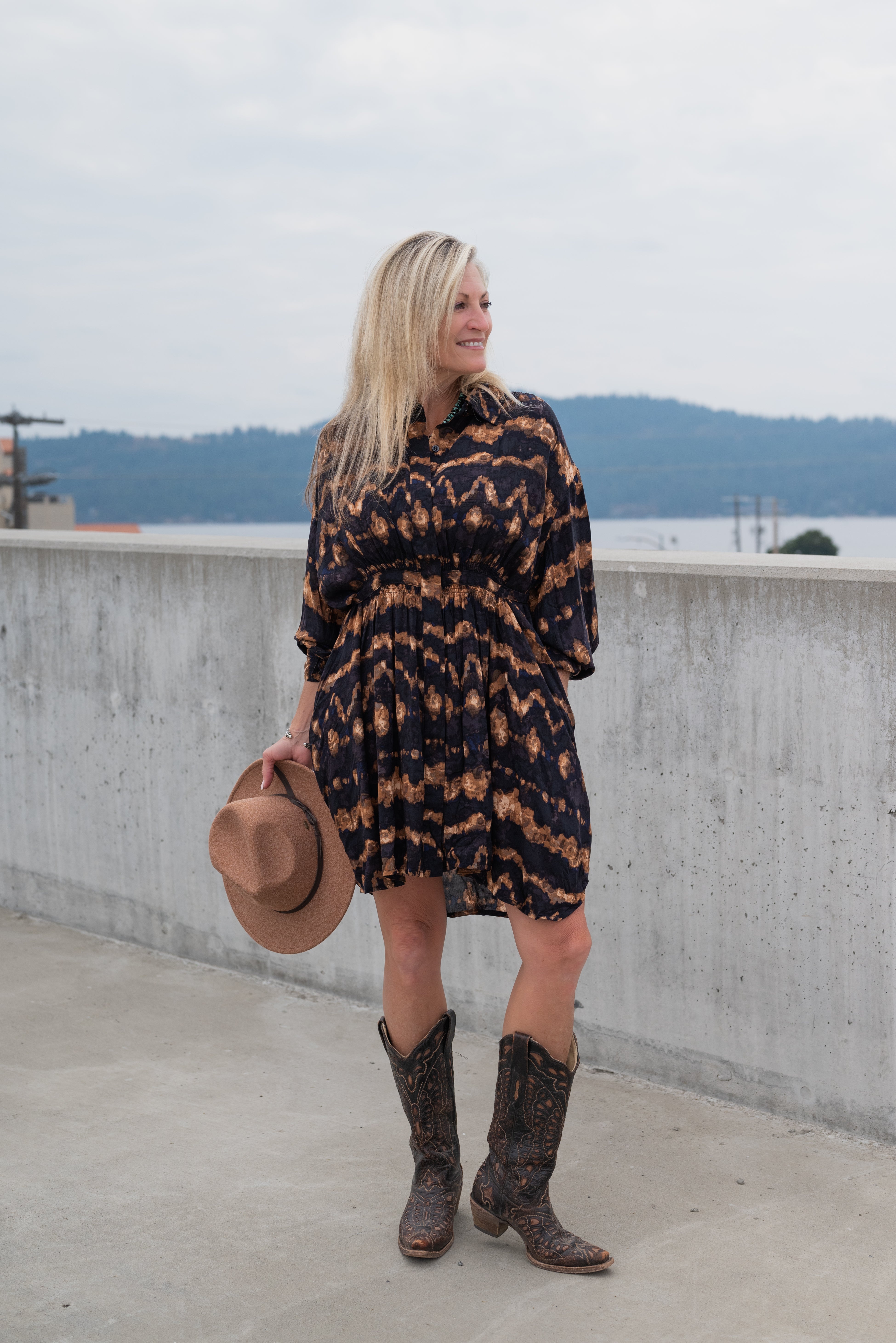PASSION CINCHED DRESS