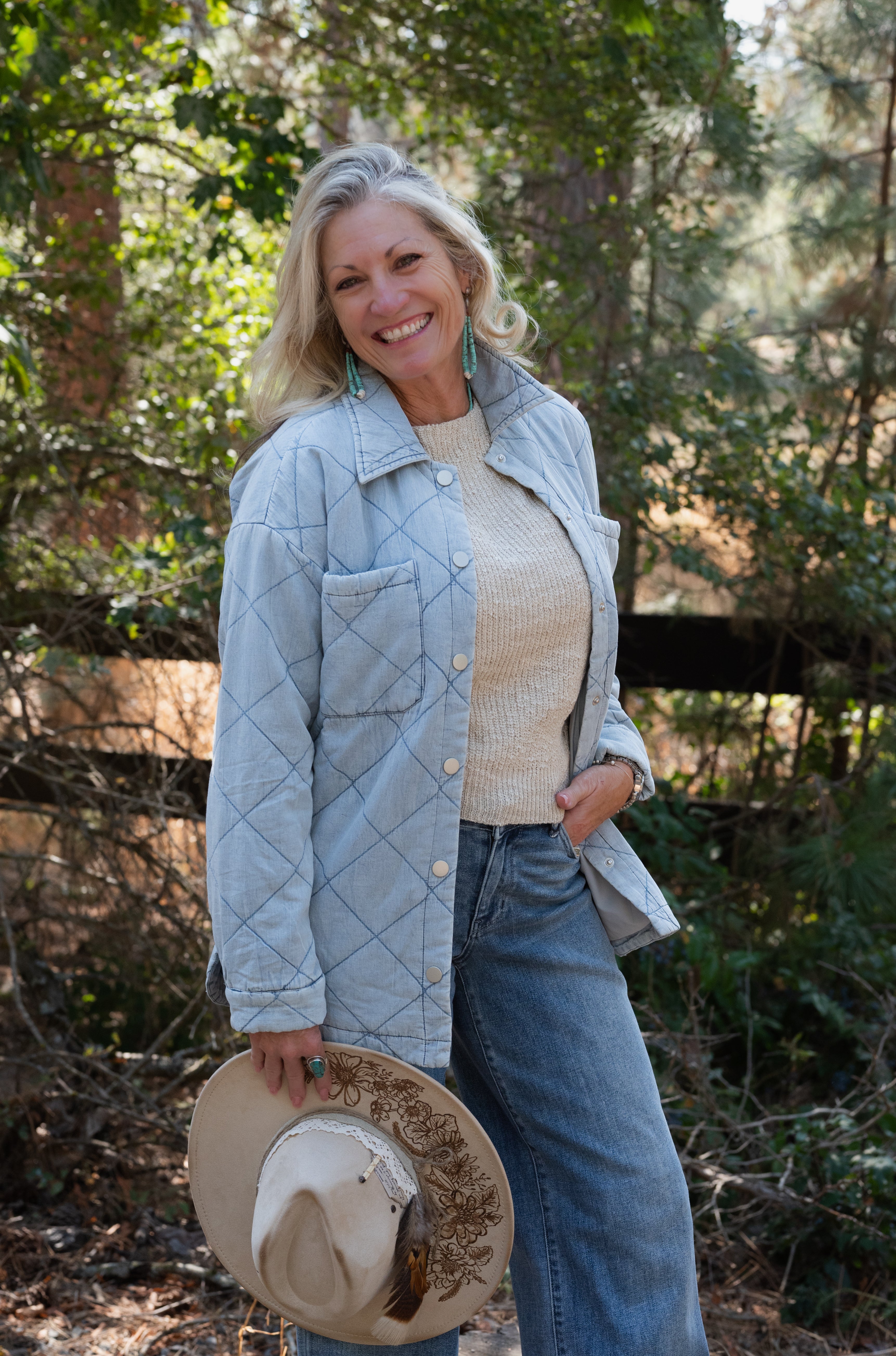 LUCY QUILTED SHACKET