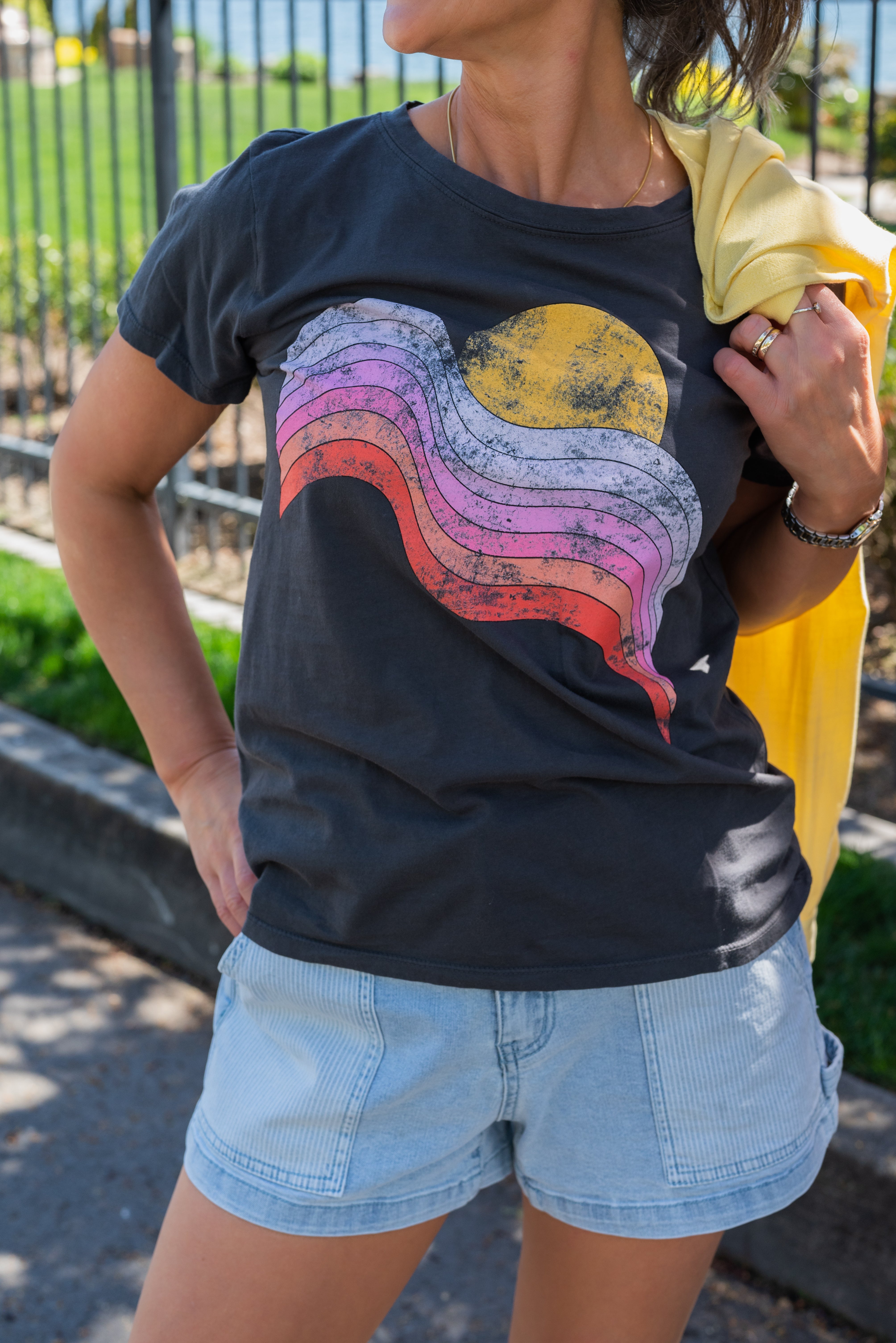 RAINBOW TO SUN TEE