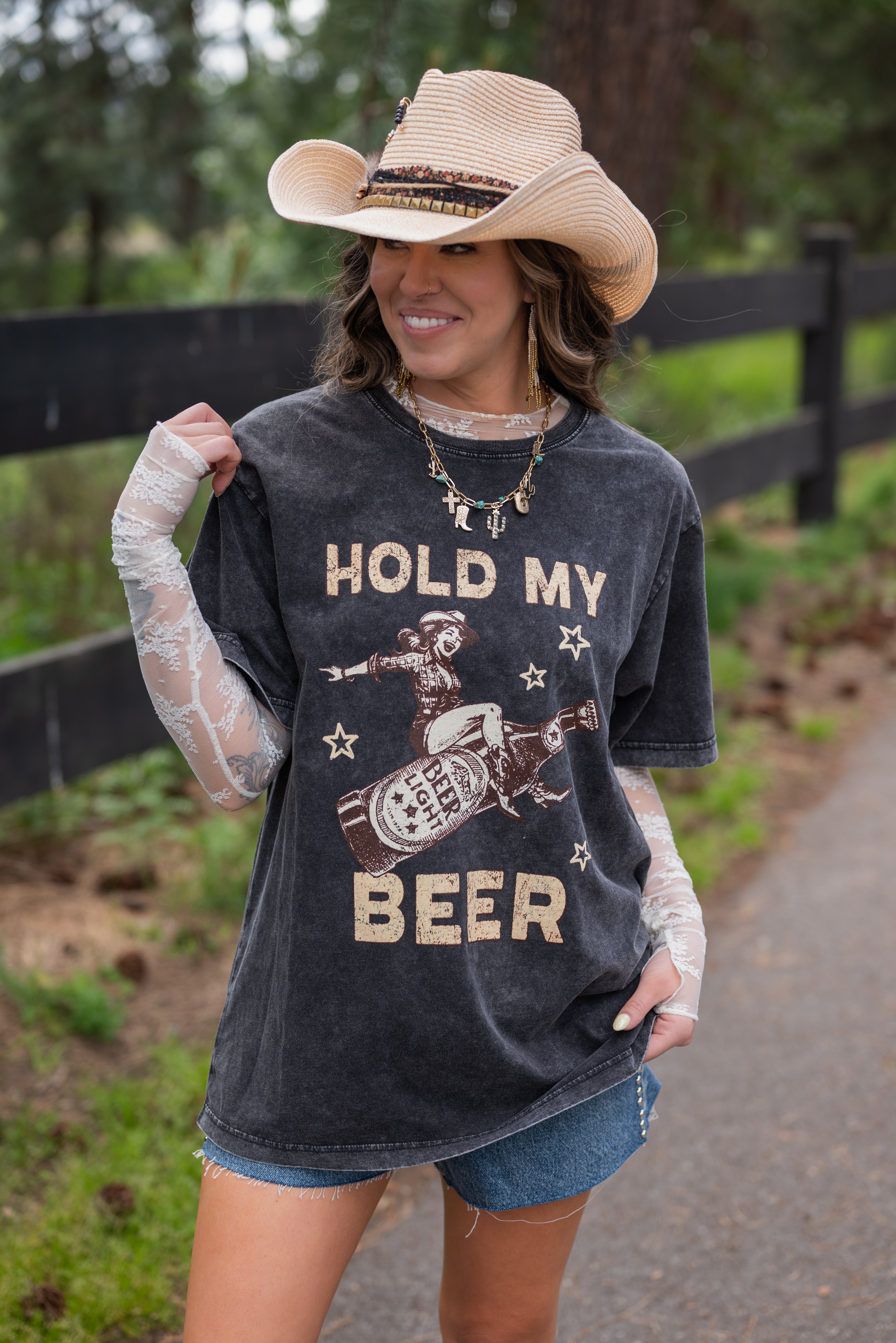 HOLD MY BEER TEE