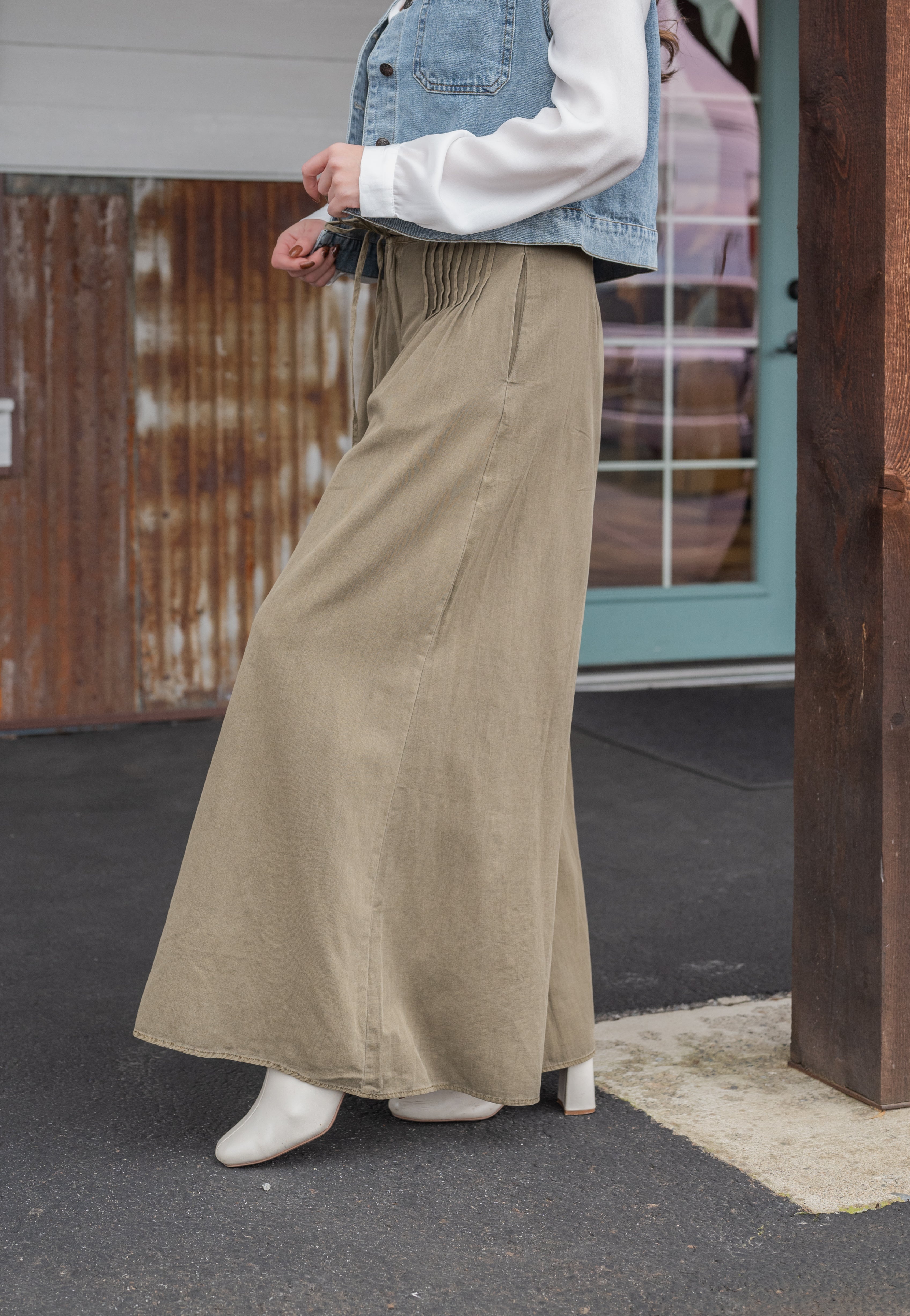 MAYME WIDE LEG PANT