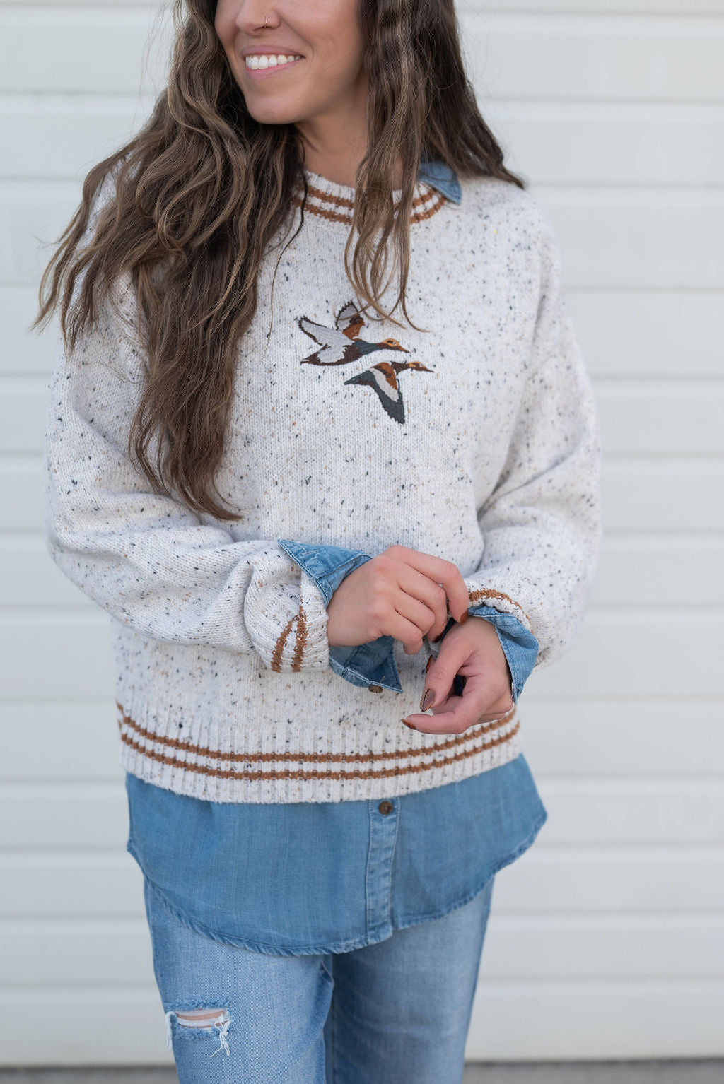 VINTAGE MALLARD SWEATER