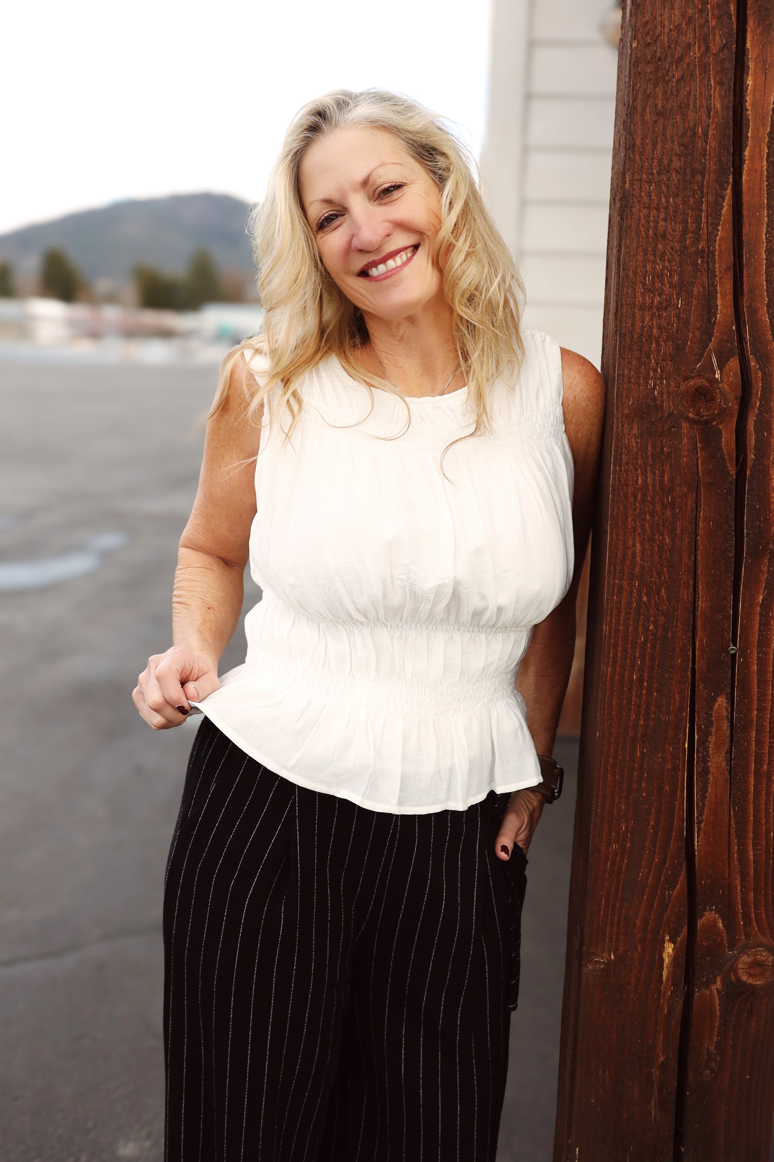 CARISSA PEPLUM TOP