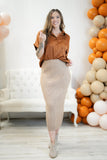 KAYLANI MIDI SKIRT