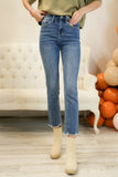 GLITZ HIGH RISE SLIM STRAIGHT
