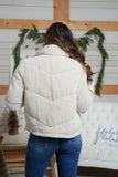 ALLYN CORDUROY PUFFER JACKET