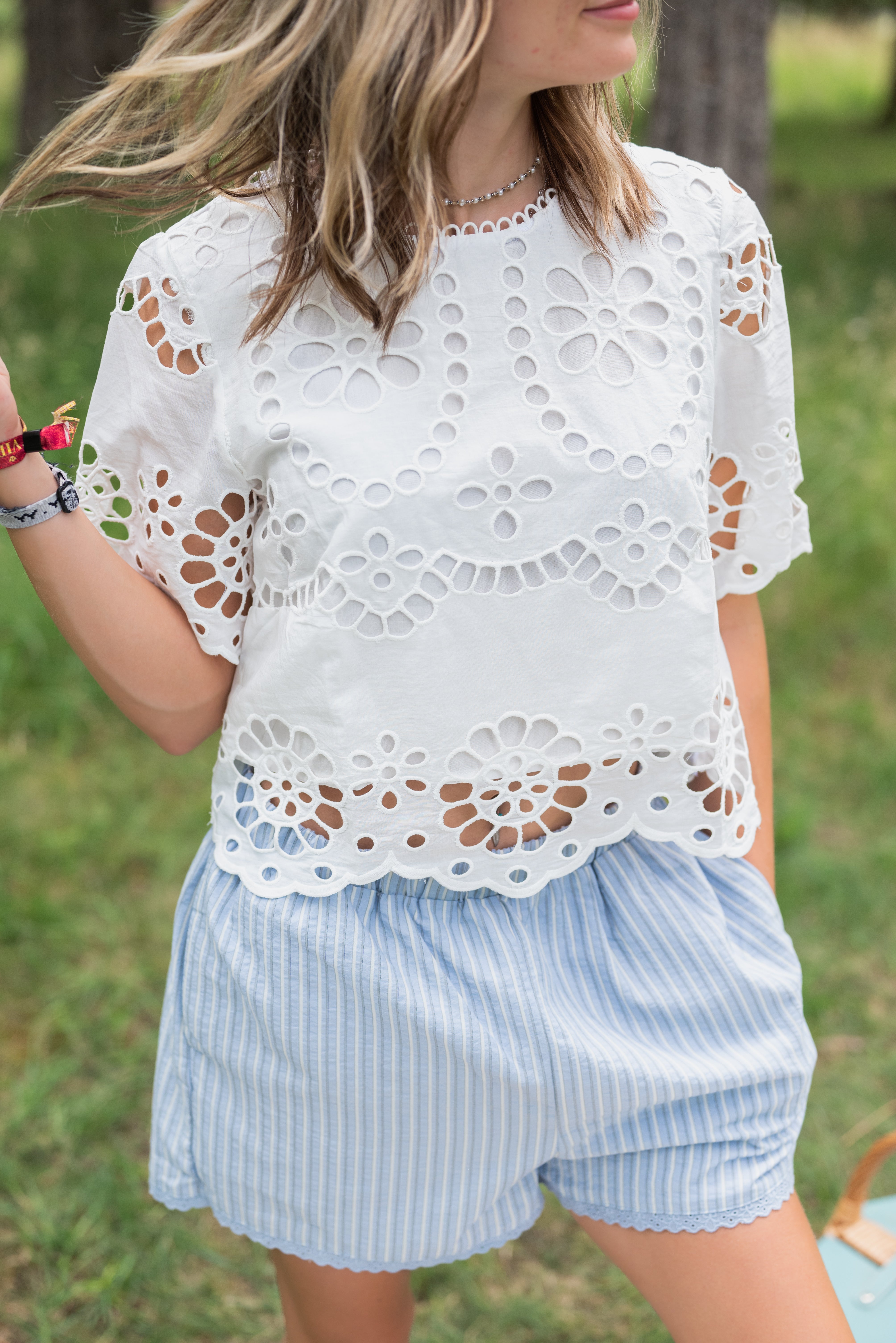 PENELOPE EMBROIDERED TOP