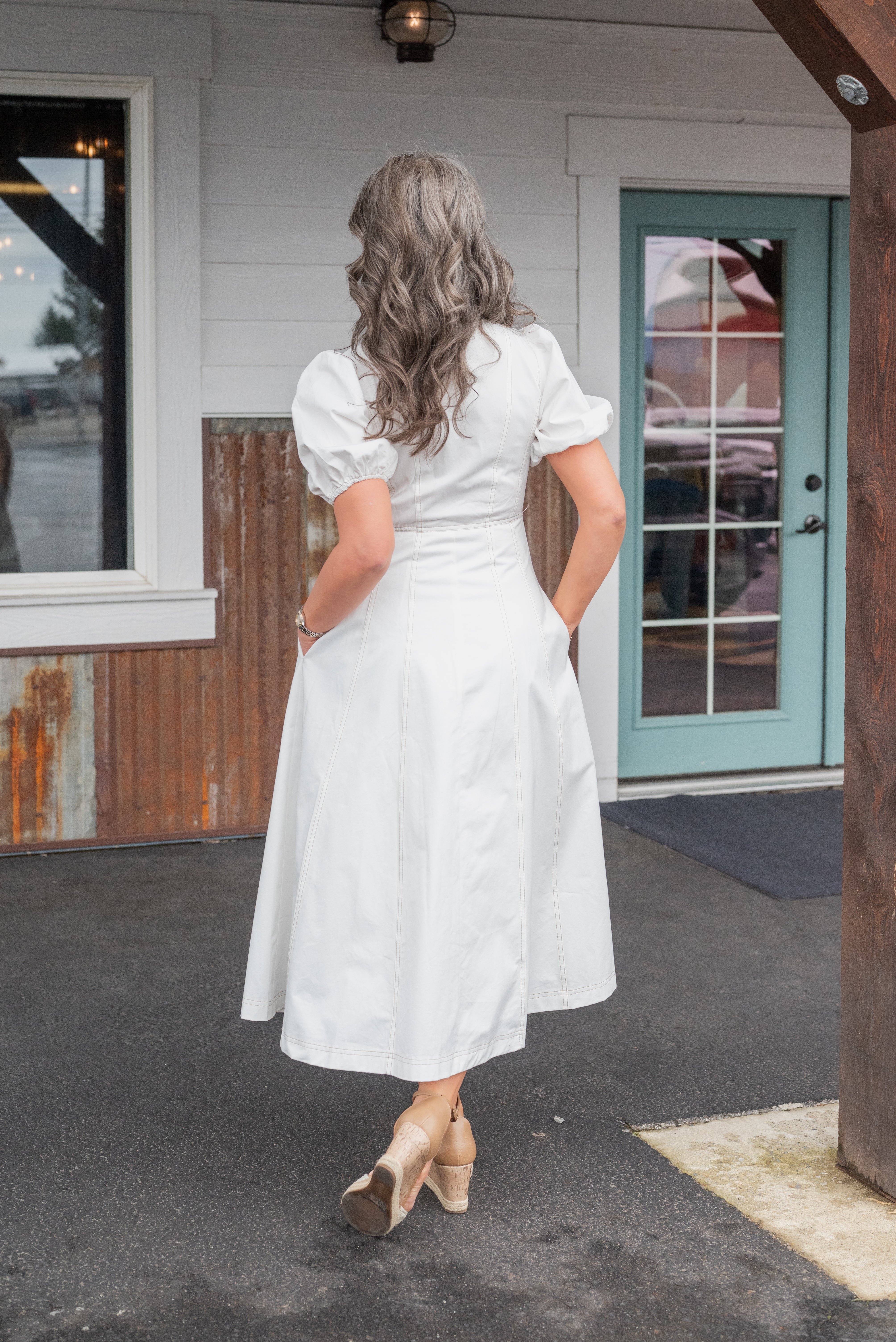 JACEY COLLARED DRESS