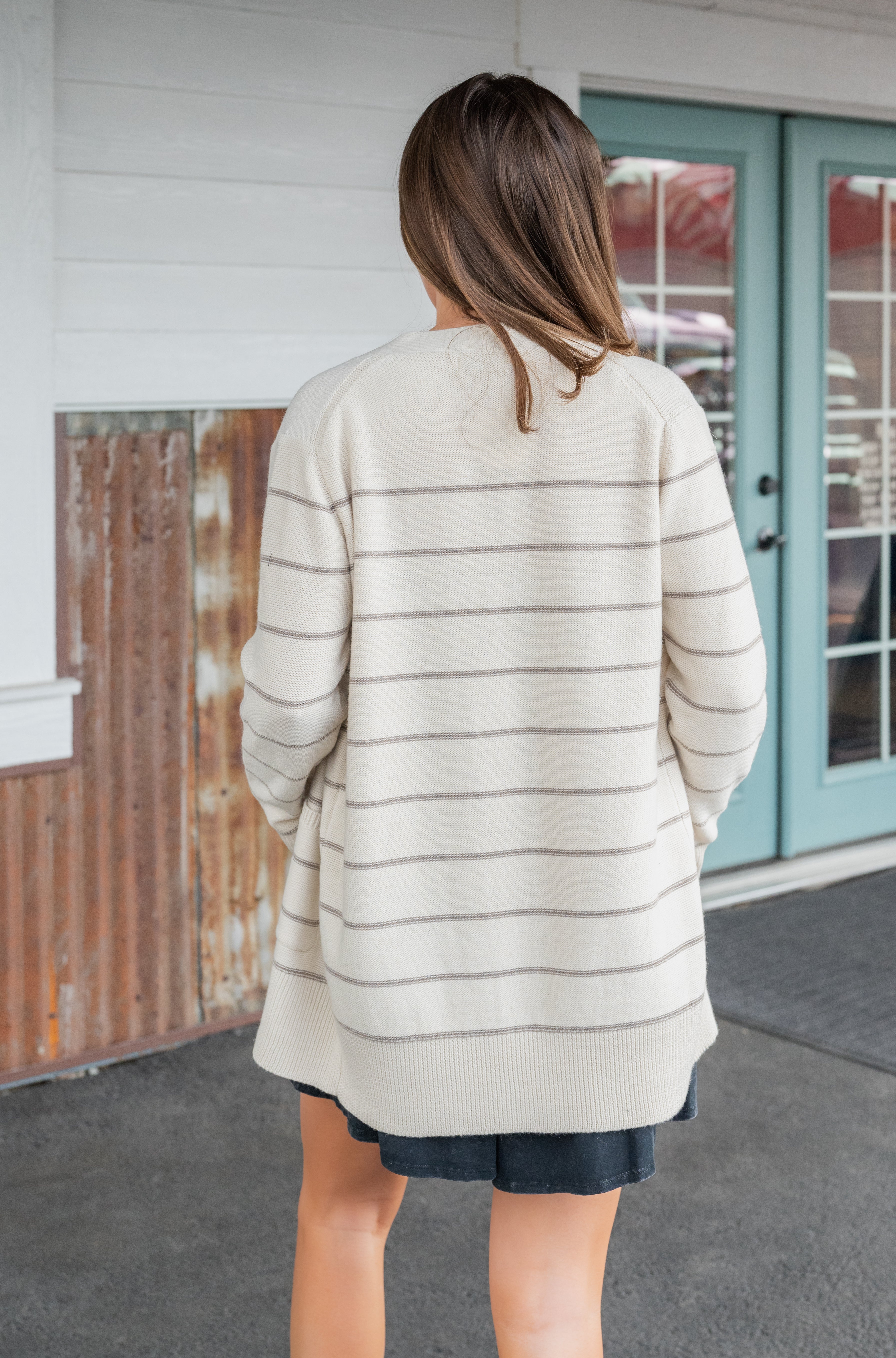 KEIRA STRIPE CARDI