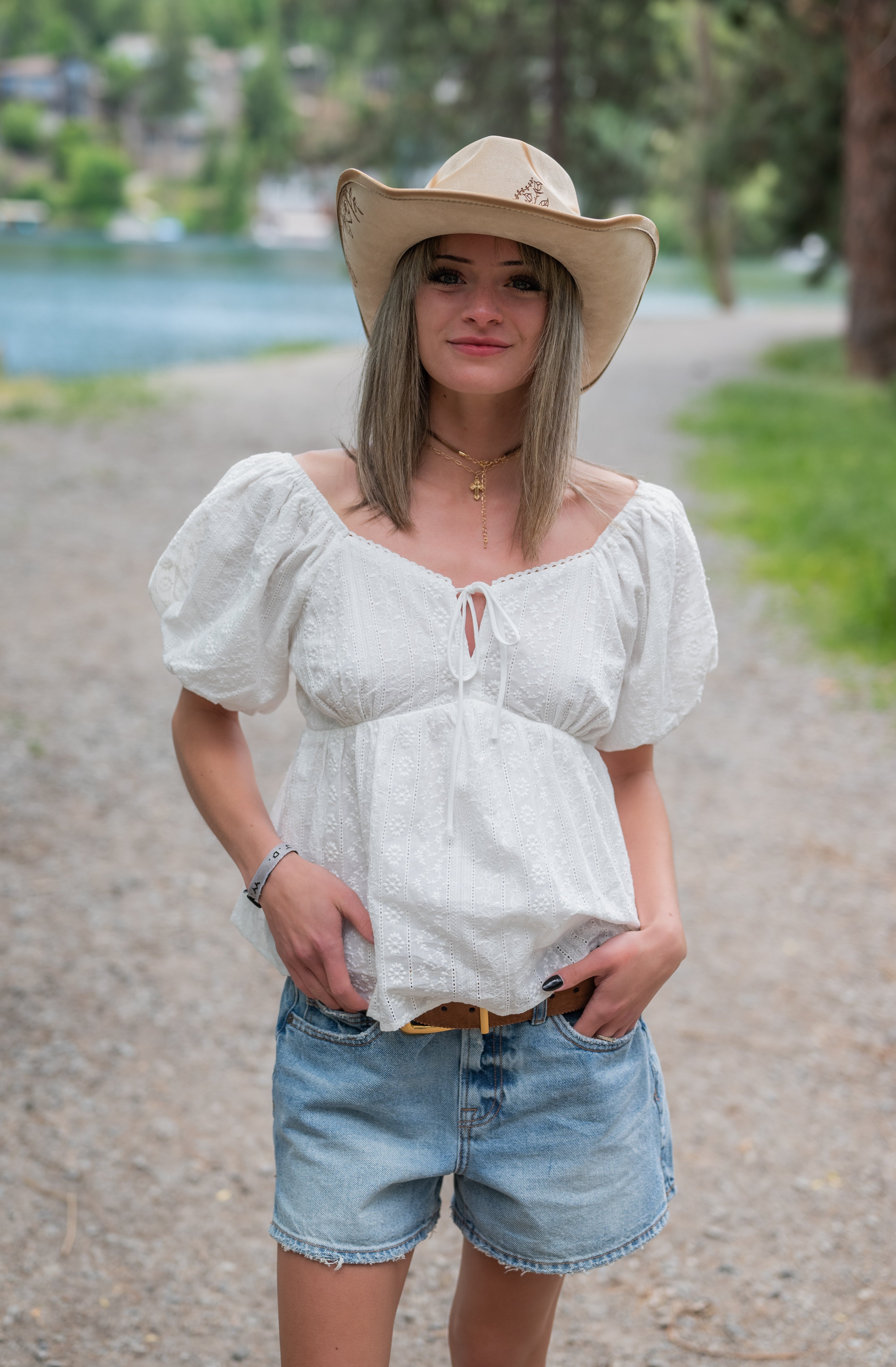 CHARNETTE BABYDOLL TOP