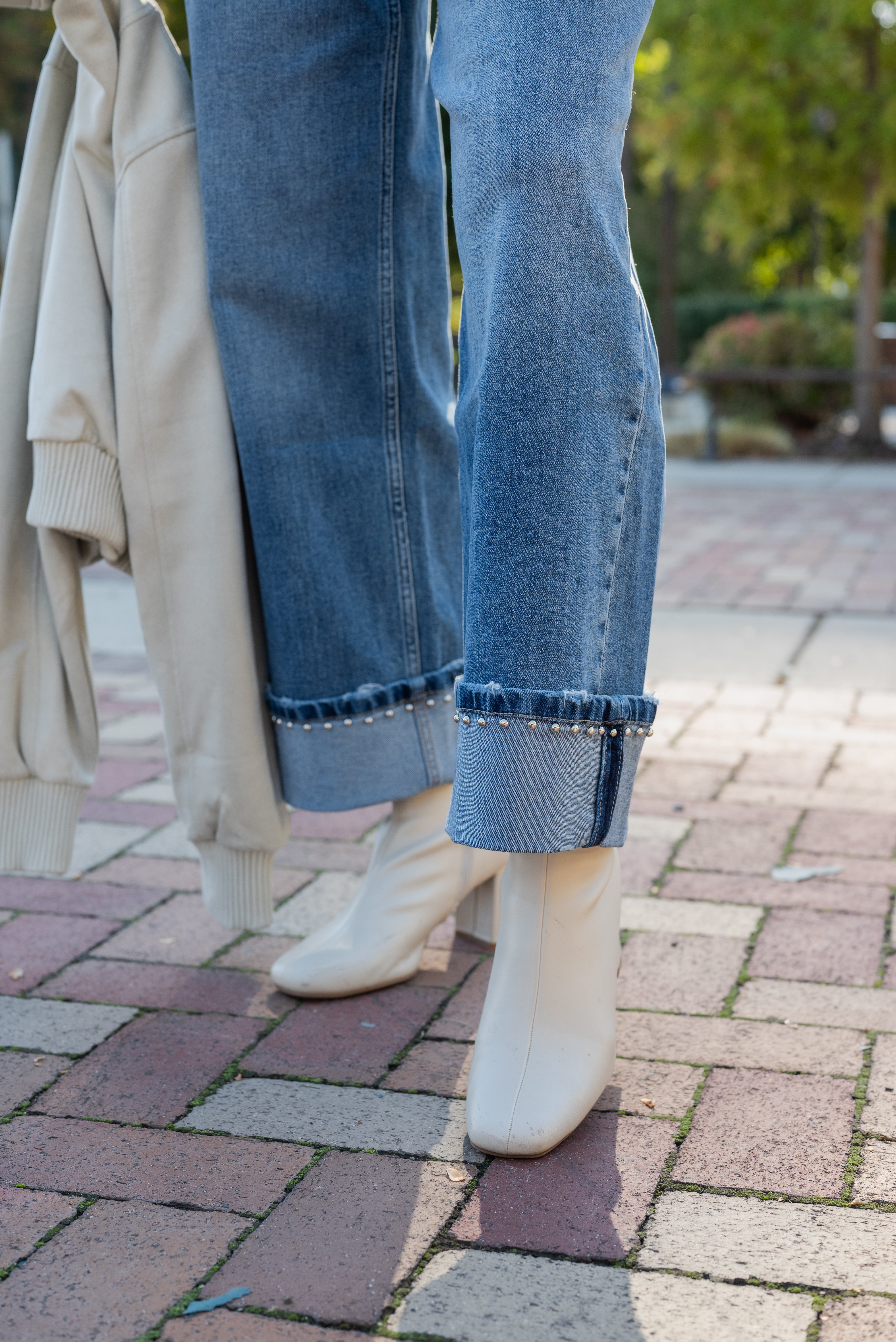 DANNIE MR STUDDED WIDE LEG