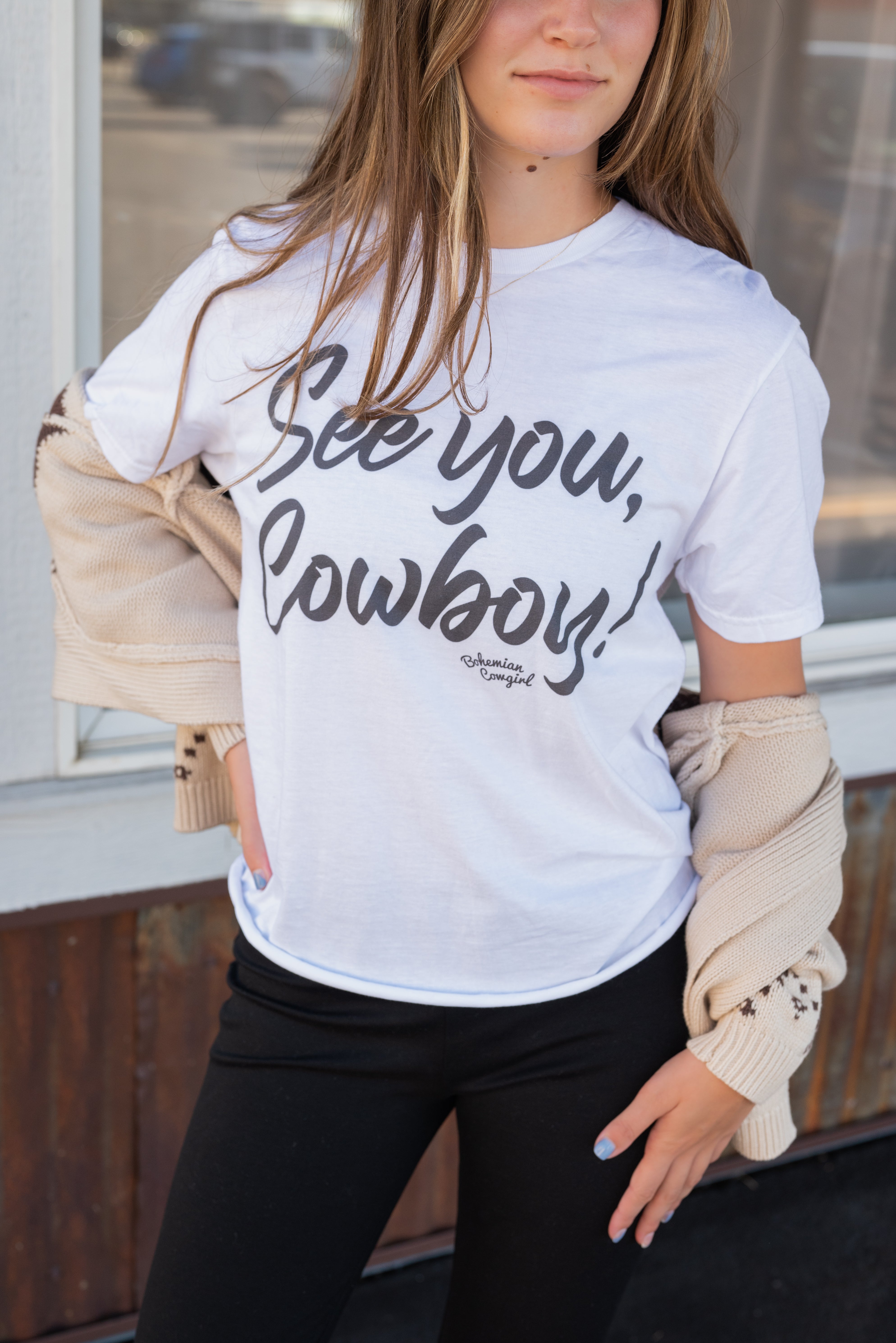 SEE YOU COWBOY TOP