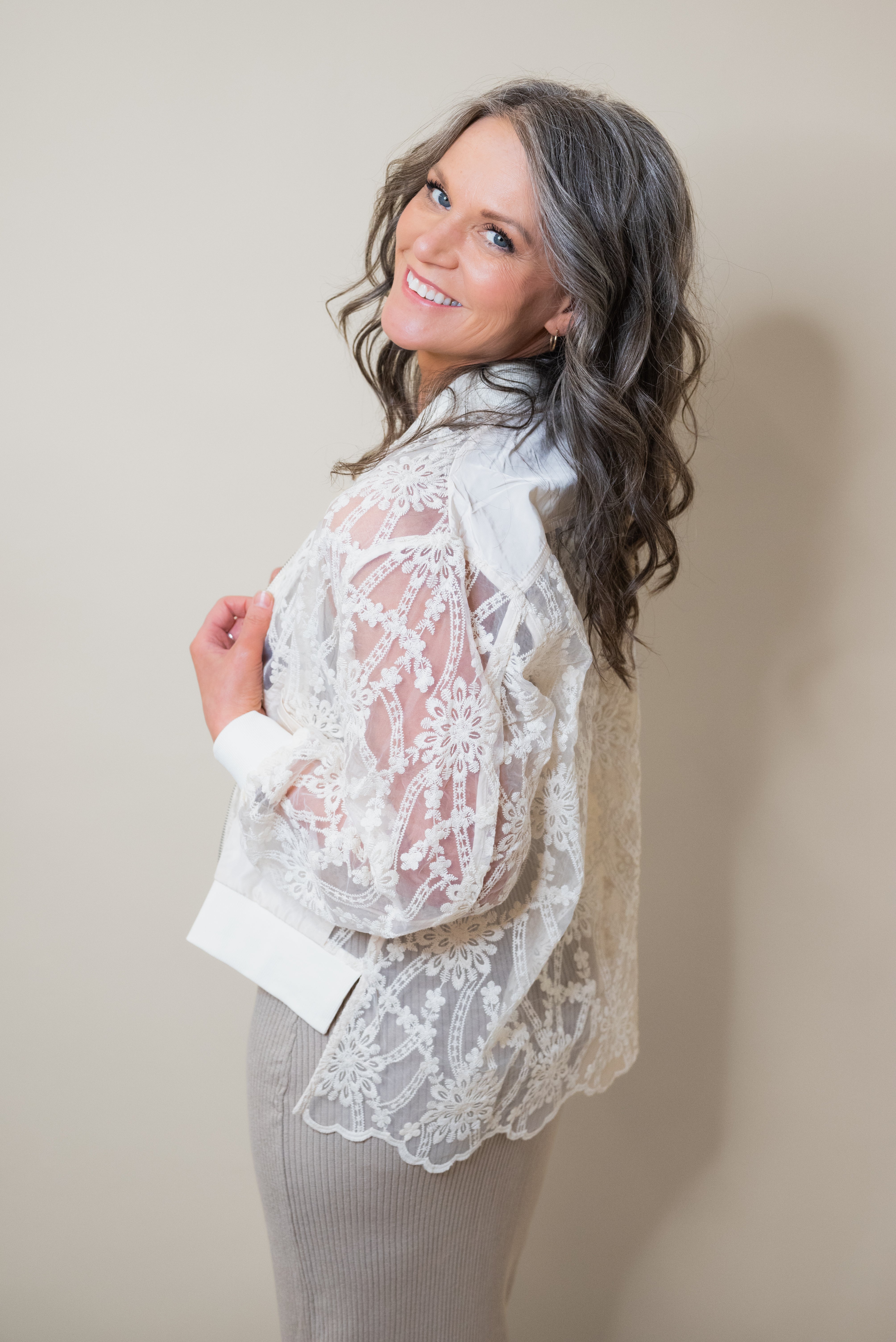 GERTRUDE LACED JACKET
