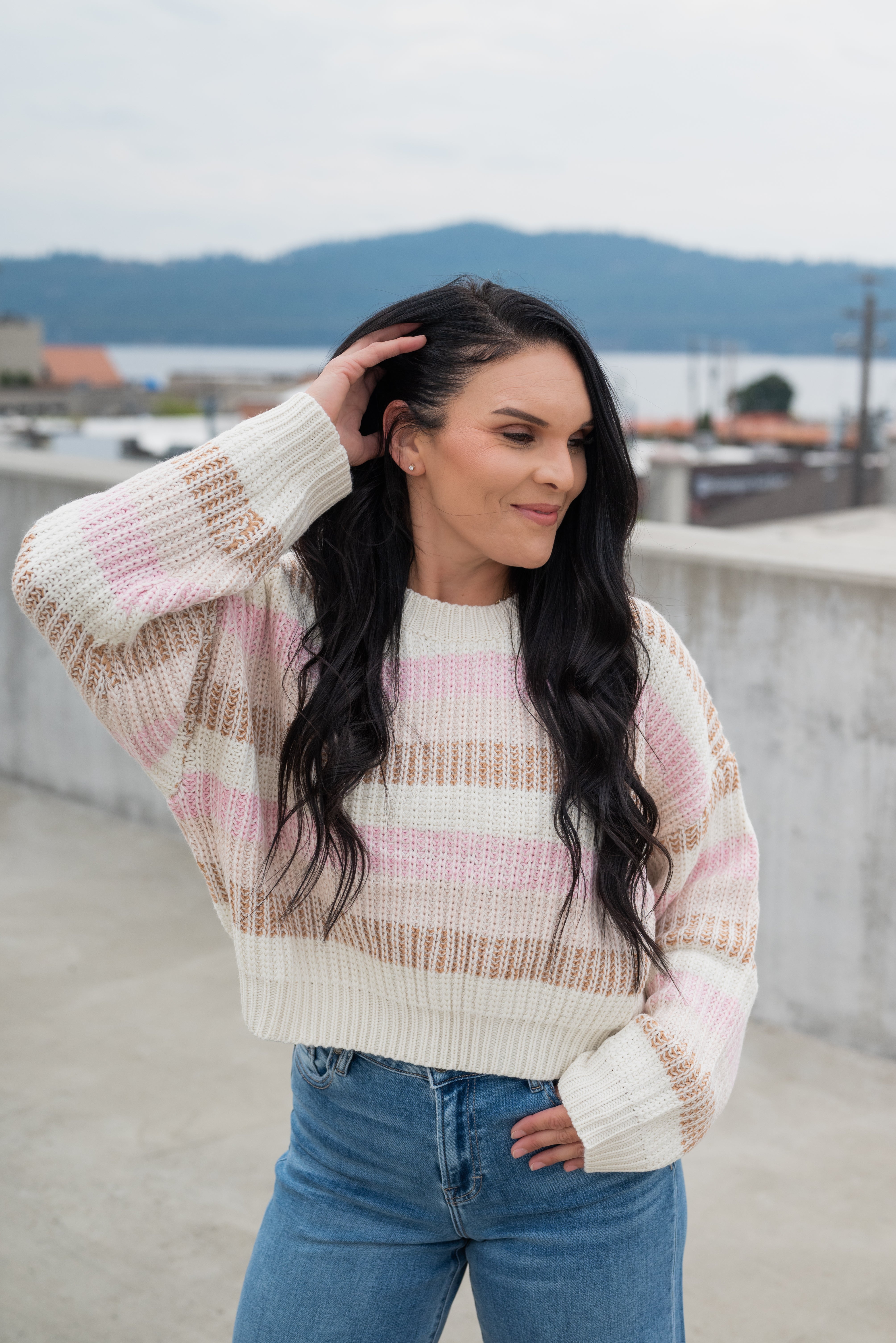 HANEY STRIPE SWEATER