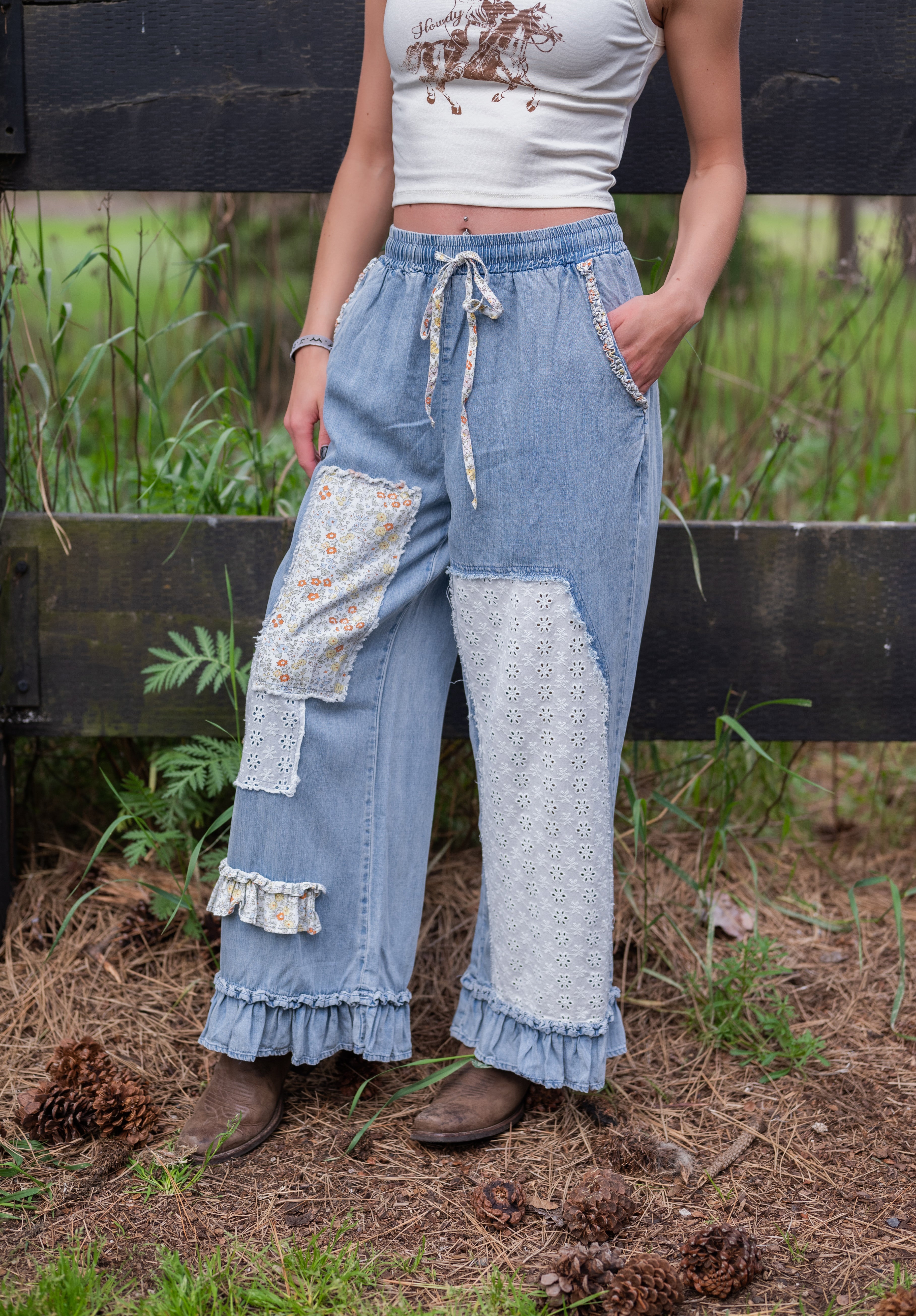 KRISTINE TENCEL BOTTOMS