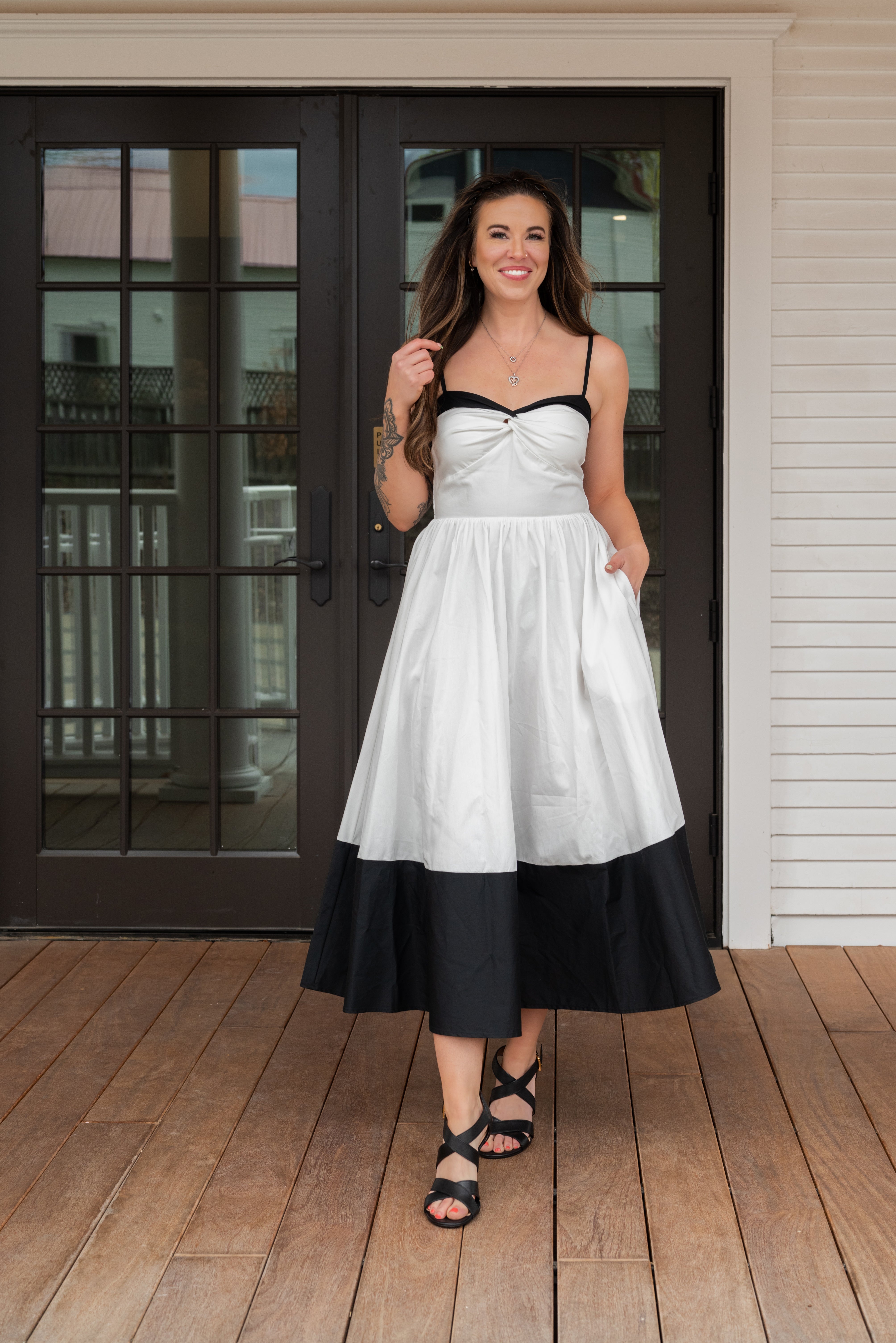 GIA COLORBLOCK DRESS