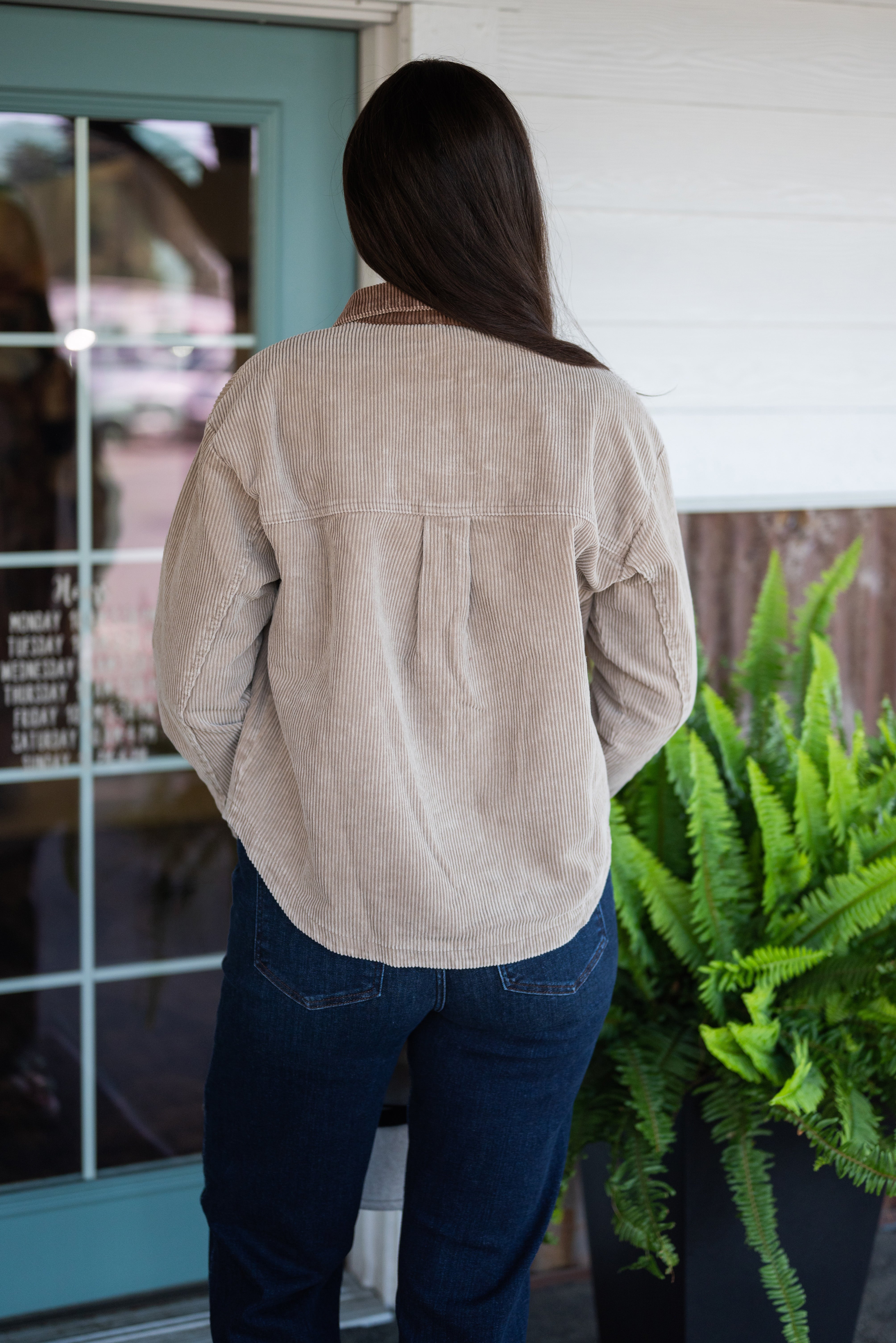 MAYBELL CORDUROY SHACKET