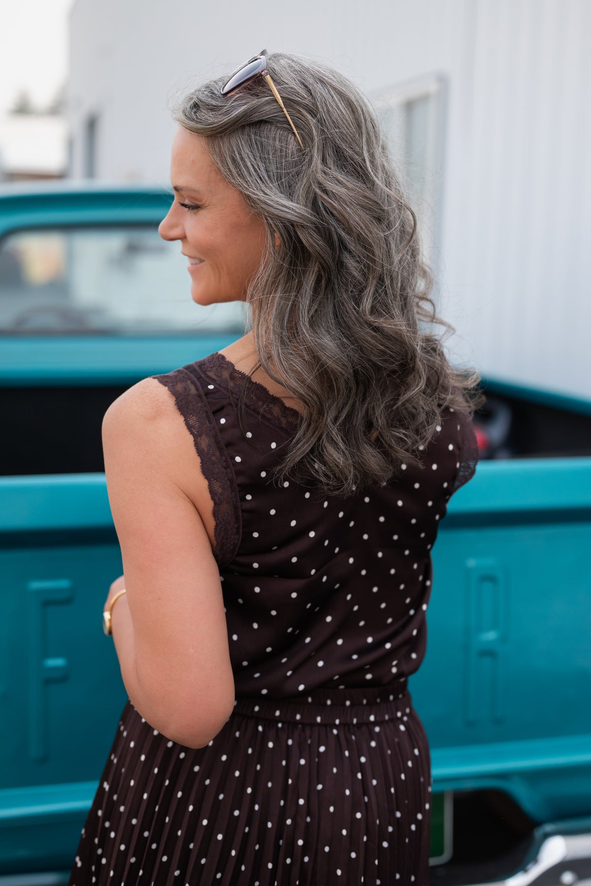 LILIAN LACE TANK