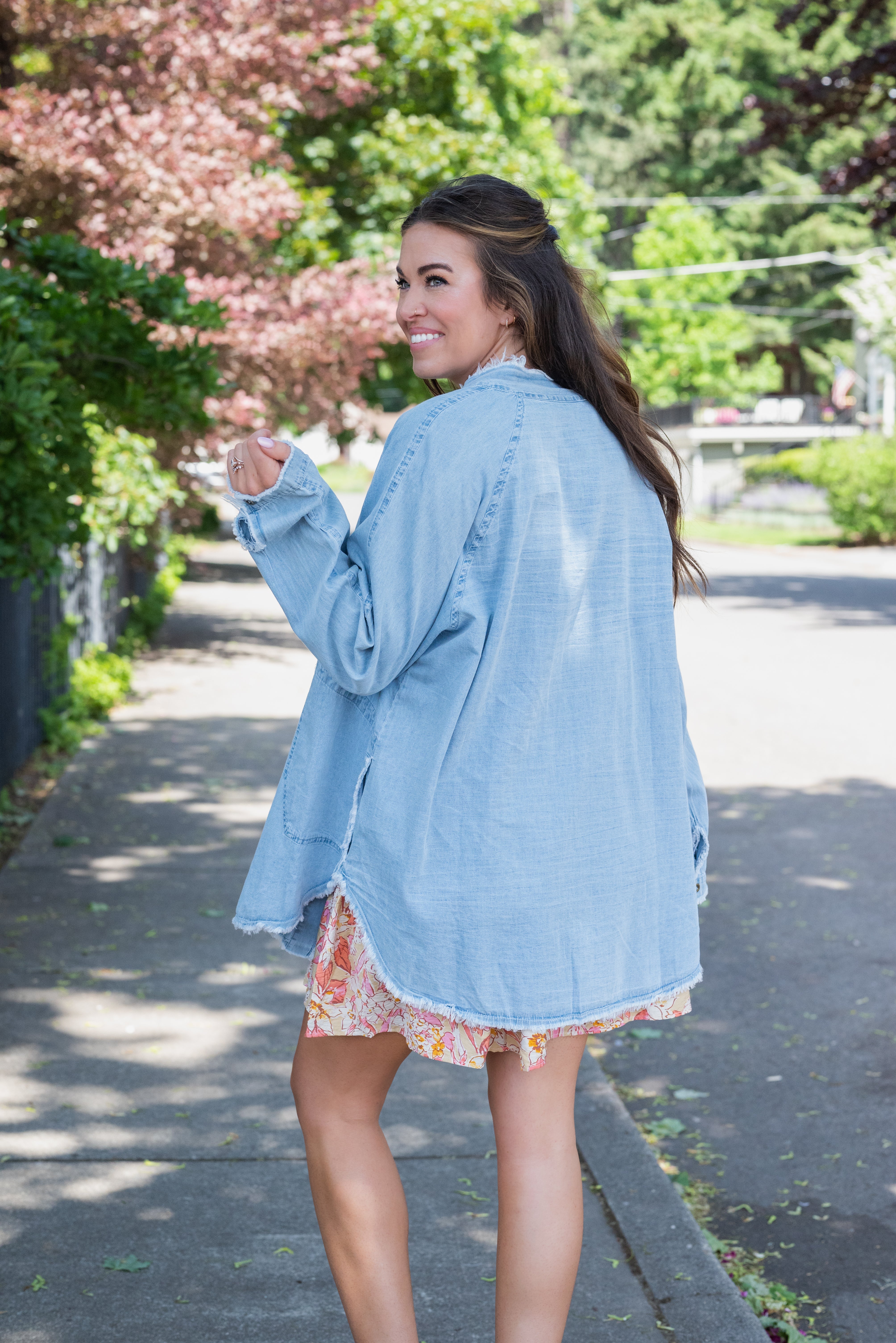 LUCY DENIM SHIRT