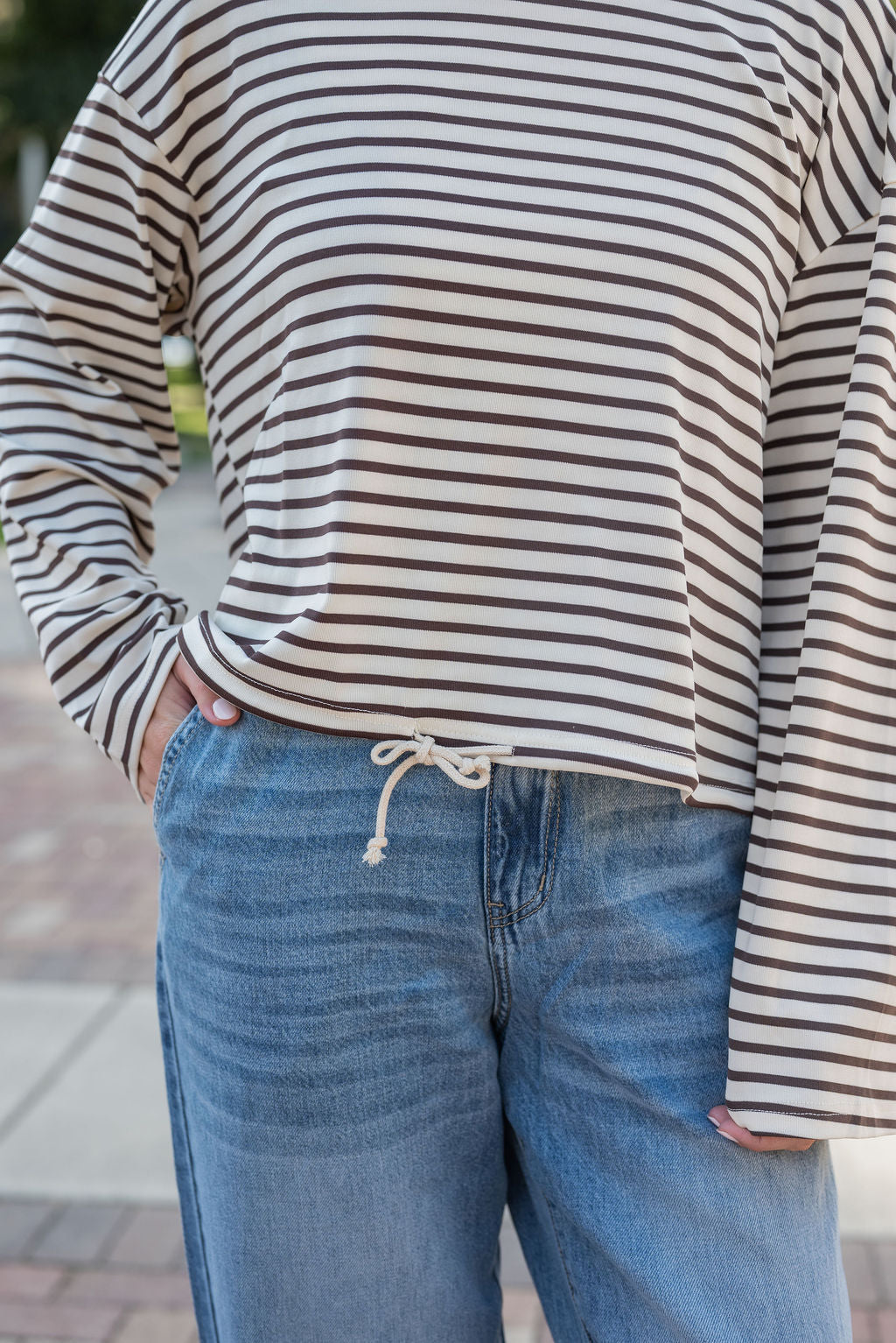 JIMMIE STRIPE TOP