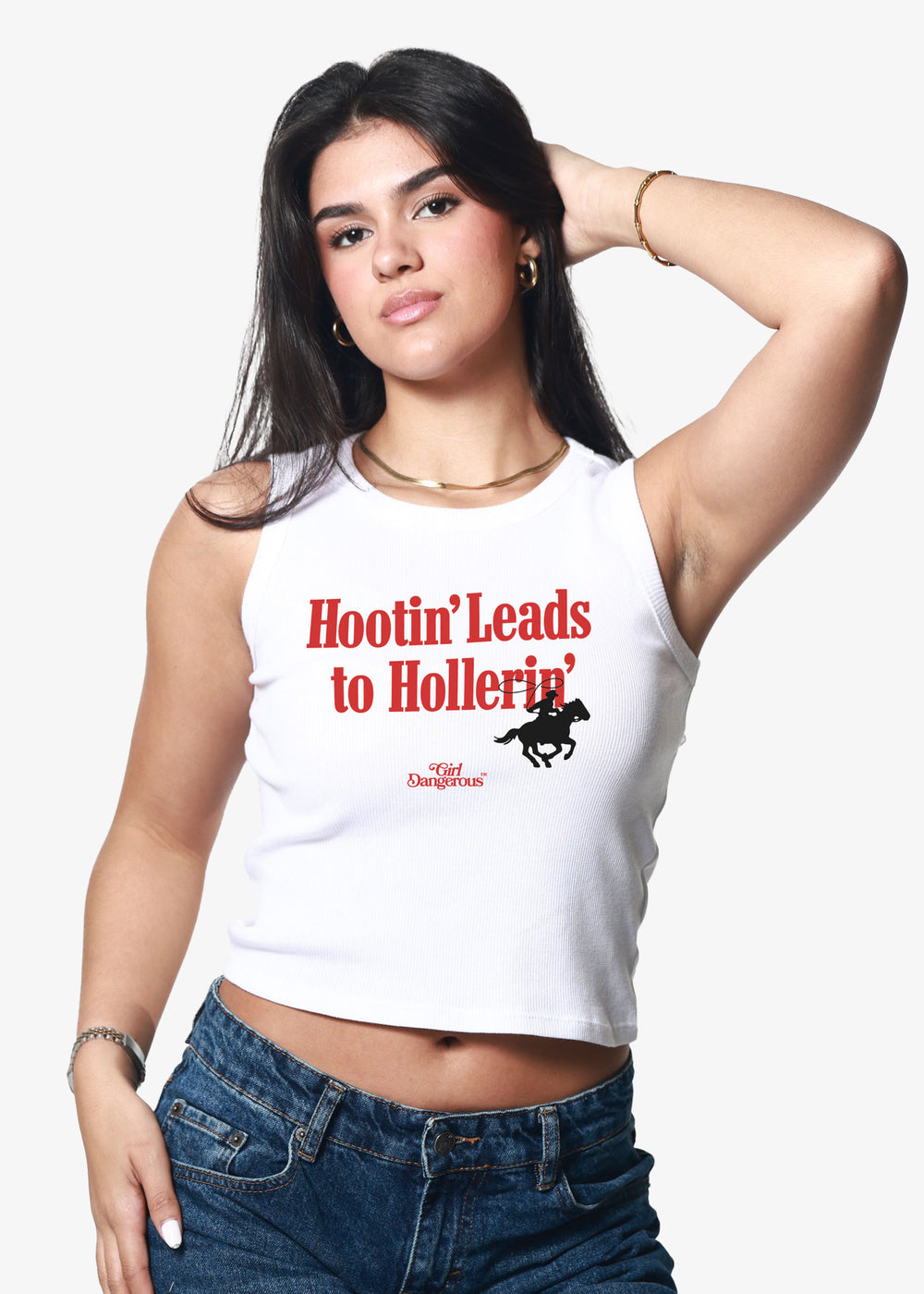 Hootin' Crop Tank