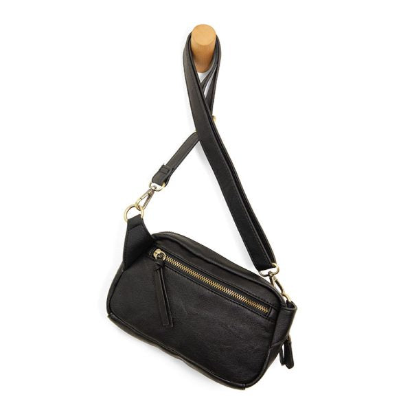 Kylie Double Zip Sling Belt Bag