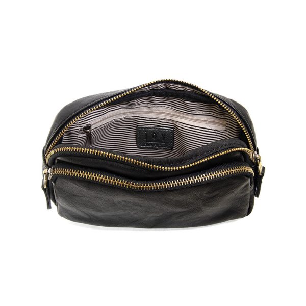 Kylie Double Zip Sling Belt Bag