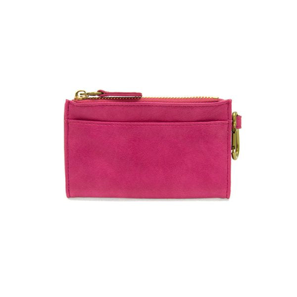 BOBBIE BIFOLD WALLET WITH CARABINER