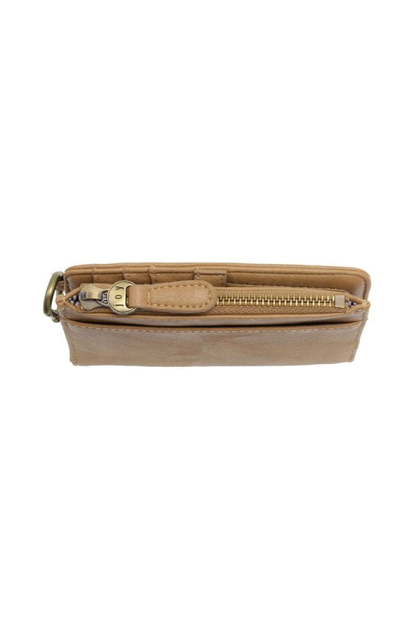 BOBBIE BIFOLD WALLET WITH CARABINER