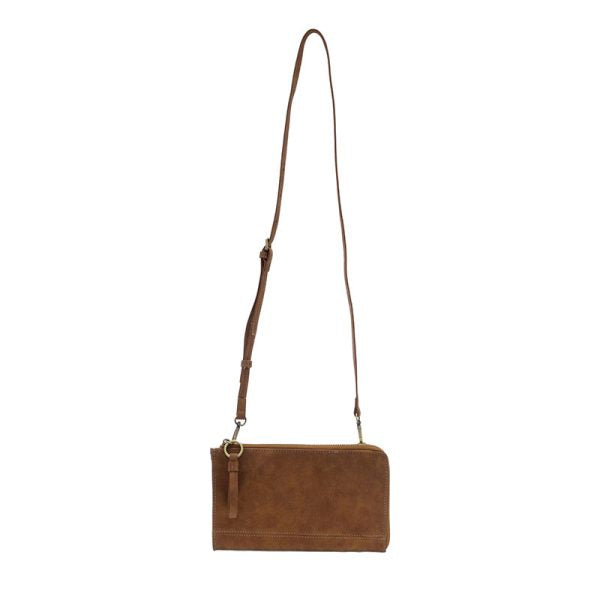 Faux Suede Karina Wristlet & Wallet