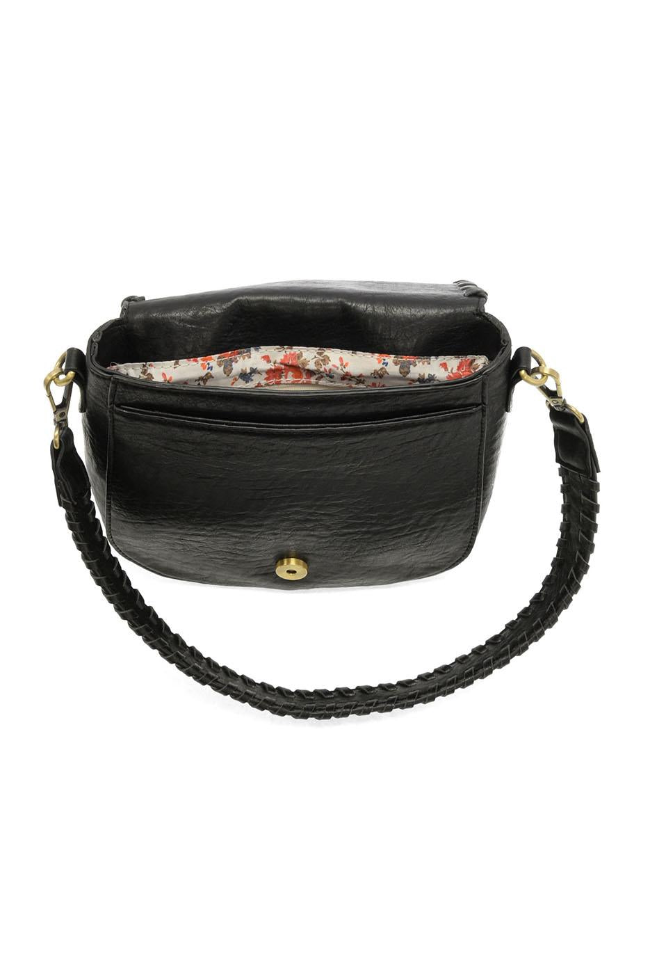 Annie Whipstitch Saddle Convertible/Crossbody