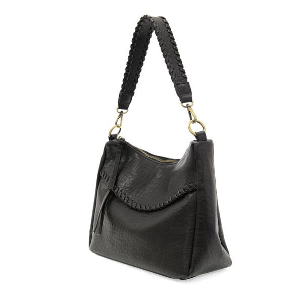 Cassidy Whipstitch Convertible Hobo Bag