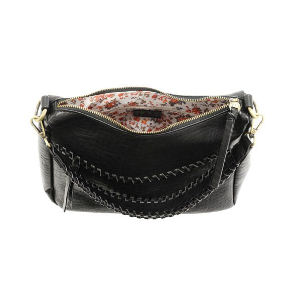 Cassidy Whipstitch Convertible Hobo Bag