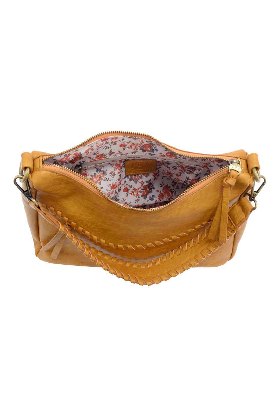 Cassidy Whipstitch Convertible Hobo Bag