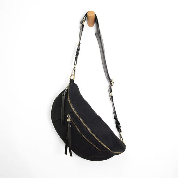 Faux Suede Sling