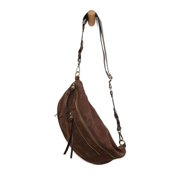 Faux Suede Sling