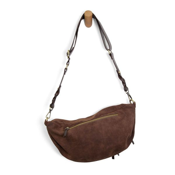 Faux Suede Sling
