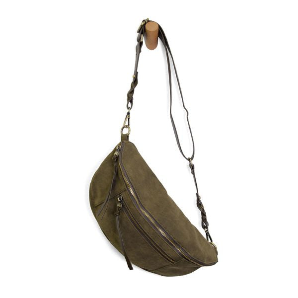 Faux Suede Sling