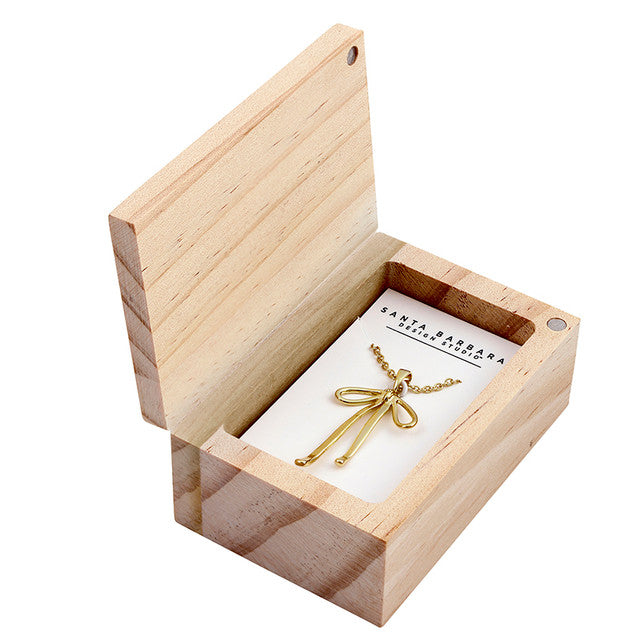 Bow Necklace - You are a Gift