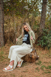 WOODSTOCK POSTER CROP TEE