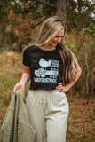 WOODSTOCK POSTER CROP TEE