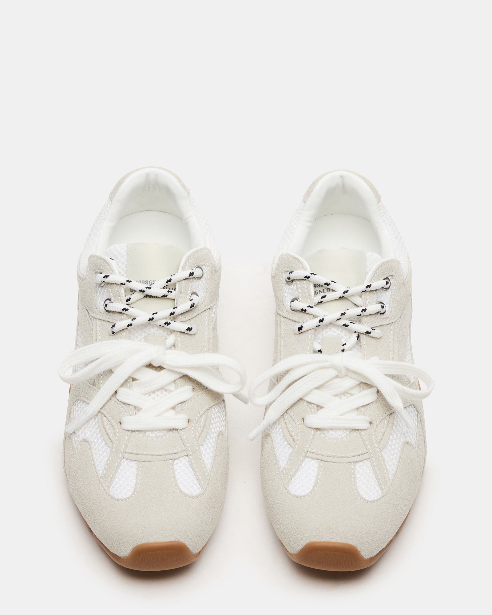 Aziel White Suede