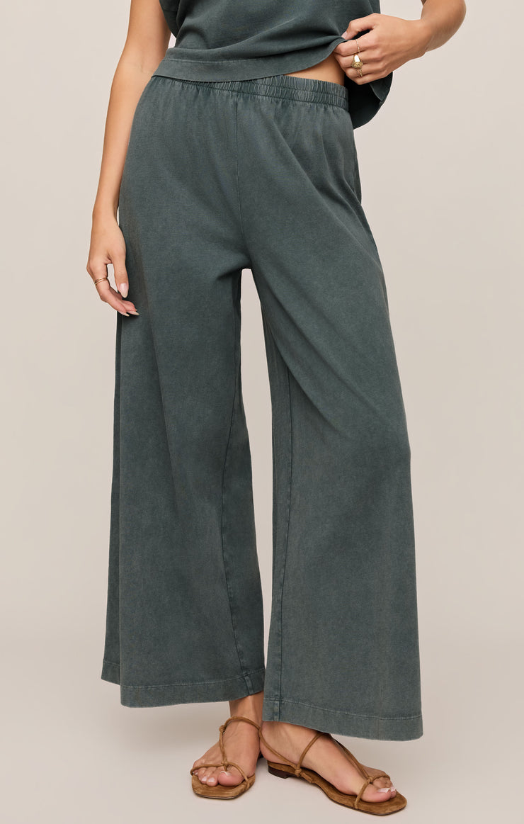 SCOUT JERSEY CROP PANT FLARE